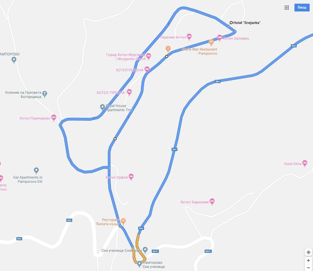 Pamporovo Hotel Snezhanka A425 Eksteriør billede